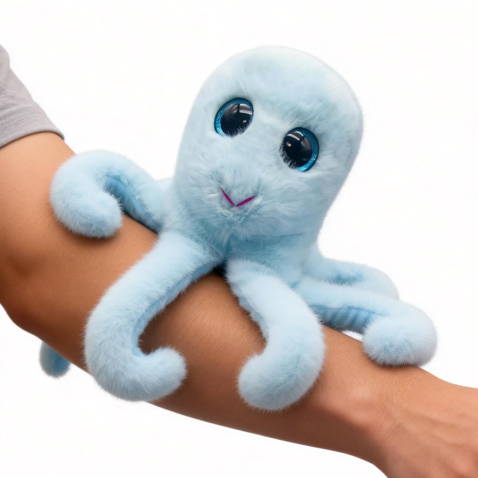 Gisqis Octopus Kuscheltier Süß 25cm Oktopus Kuscheltier Baby Krake Plüschtier Weiche Stofftier Plushies Für Kinder Geburtstage Und Besondere Anlässe